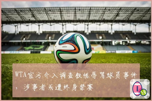 WTA官方介入调查教练辱骂球员事件，涉事者或遭终身禁赛