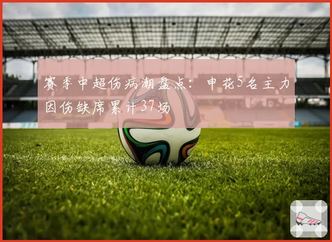 赛季中超伤病潮盘点：申花5名主力因伤缺席累计37场